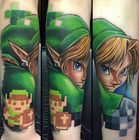 tattoos/ - Color Zelda Tattoo - 115365